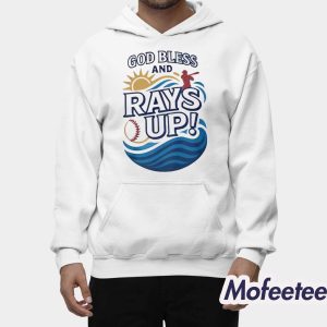 God Bless And Rays Up Shirt 2