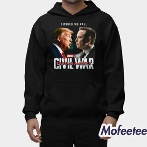 Civil War Trump Vs Elon Shirt 2