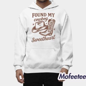 Madison Marilla Found My Cowboy Sweetheart Shirt 2