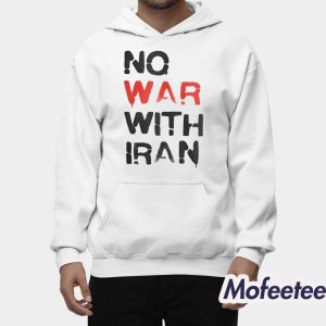 No War With Iran Shirt 2