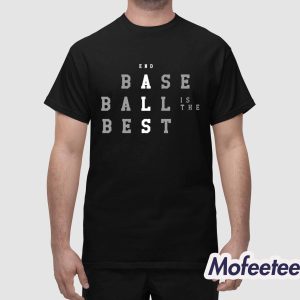 End ALS Baseball Is The Best Shirt Hoodie 1