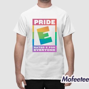 Pride Rated E For Everyone Shirt 1