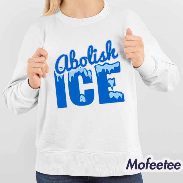 Abolish ICE No Human Is Illegal T-Shirt