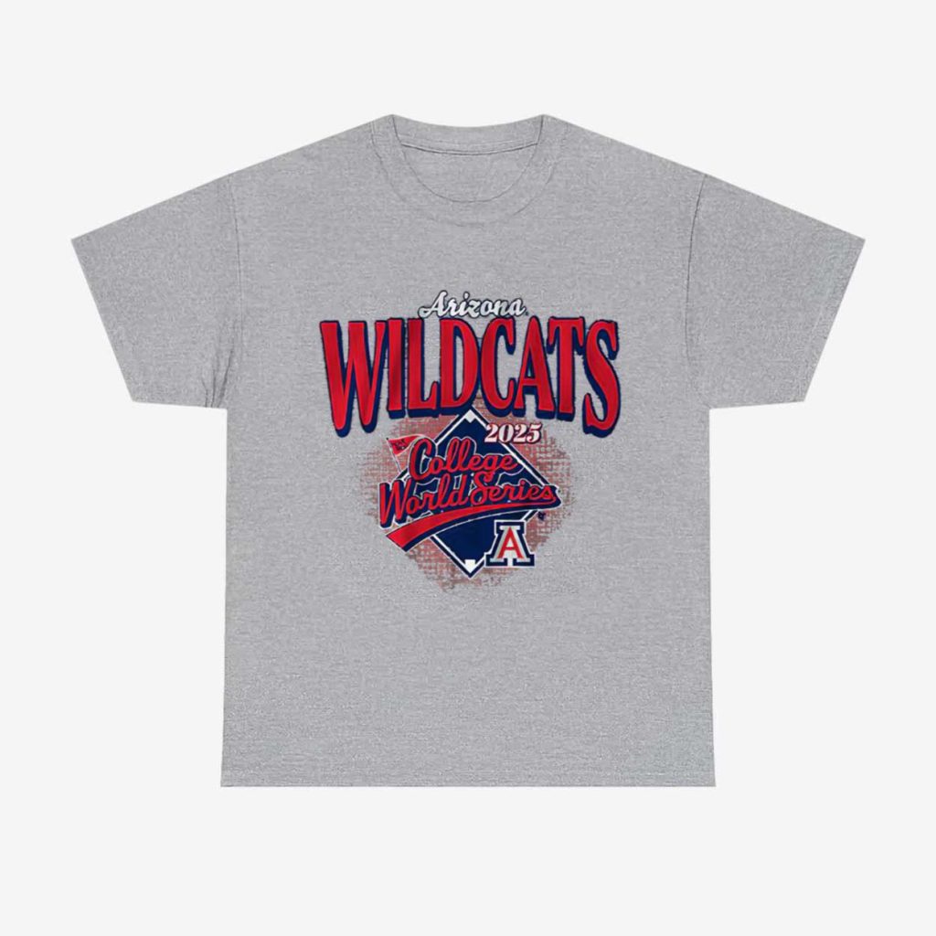 Arizona Baseball 2025 College World Series Shirt 1 Arizona Baseball 2025 College World Series Shirt 1