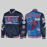 Braves Peace Up A-Town Down Bomber Jacket