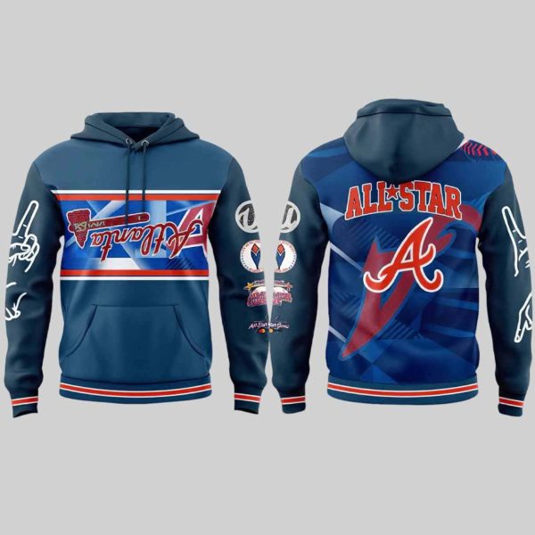 Braves Peace Up A-Town Down Hoodie