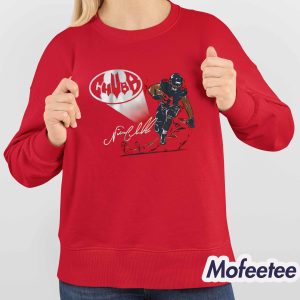 Nick Chubb Houston Stiff Arm Shirt 4