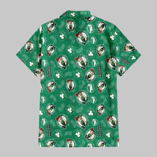 Celtics Green Glory Hawaiian Shirt