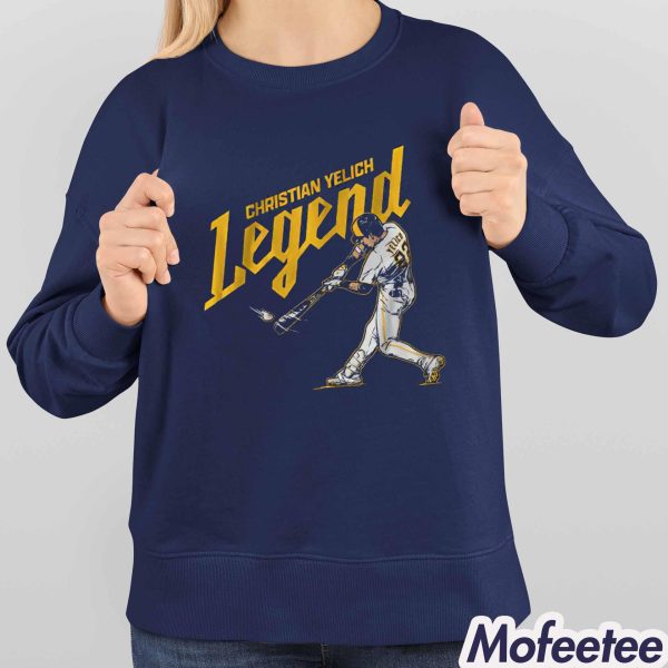 Christian Yelich Milwaukee Legend Shirt