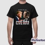 Civil War Trump Vs Elon Shirt