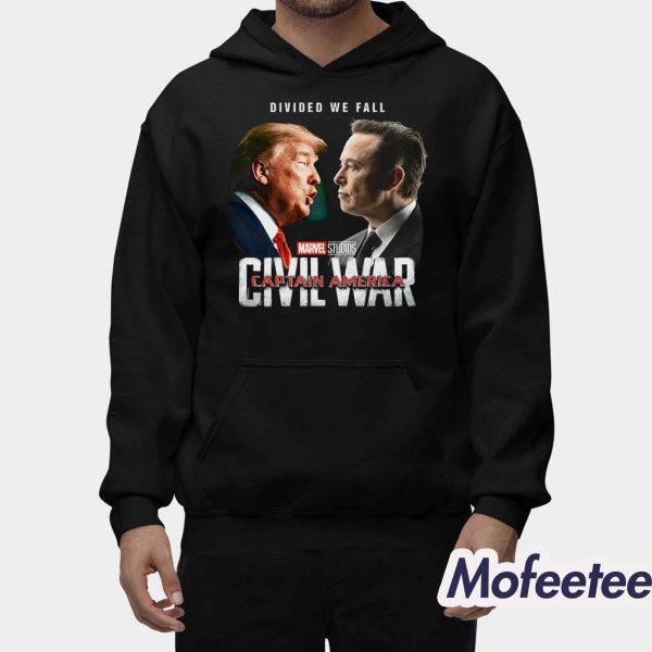 Civil War Trump Vs Elon Shirt