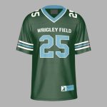 Cubs Wrigley Field Football Jersey 2025 Giveaway