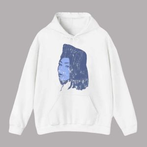 Portrait Burning Blue Shirt 2