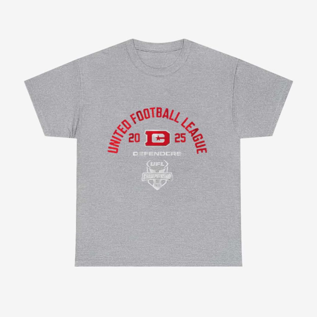 Defenders 2025 UFL Championship Game Shirt