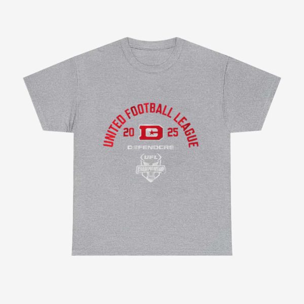 Defenders 2025 UFL Championship Game Shirt