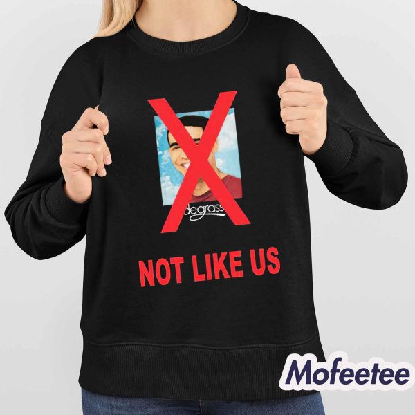 Drake Degrassi Not Like Us Shirt