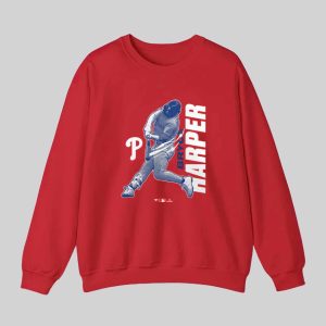 Philadelphia Bryce Harper Red Player Graphic Shirt 3
