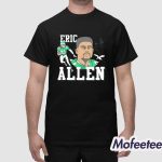 Eric Allen Eagles Player Graphic Signature Shirt