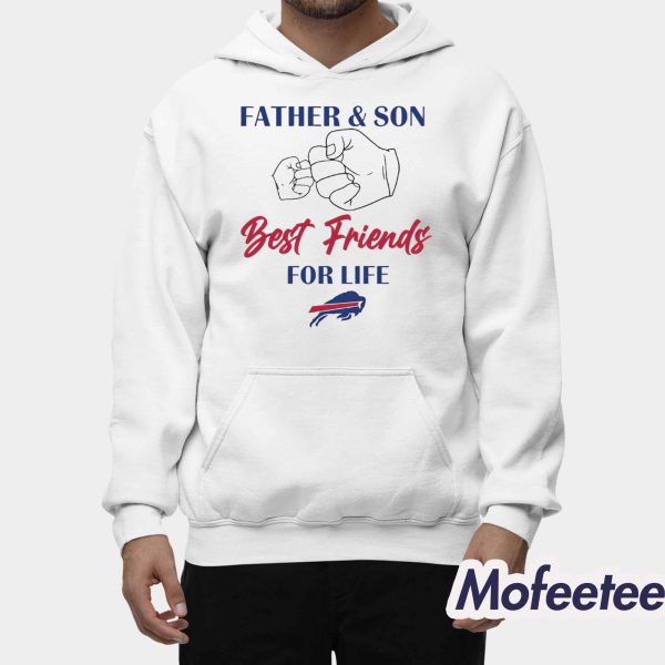 Father And Son Best Friends For Life Bills Shirt