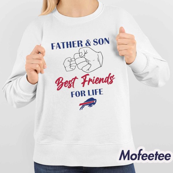 Father And Son Best Friends For Life Bills Shirt