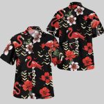 Flamingo Floral Hawaiian Shirt
