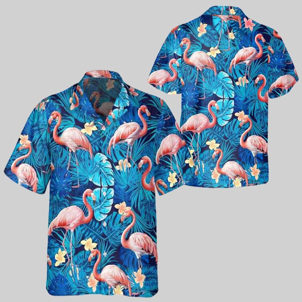 Flamingo Funny Hawaiian Shirt 1 Flamingo Funny Hawaiian Shirt 1