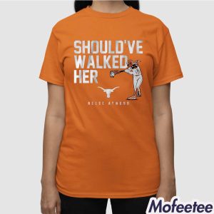 Texas Softball Reese Atwood Shouldve Walked Her Shirt 3