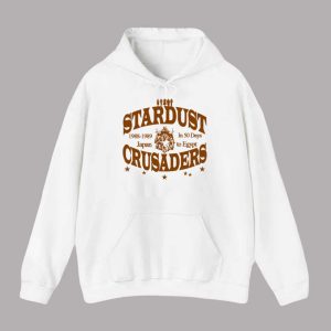 Stardust Crusaders 1988 1989 Japan In 50 Days To Egypt Shirt 2