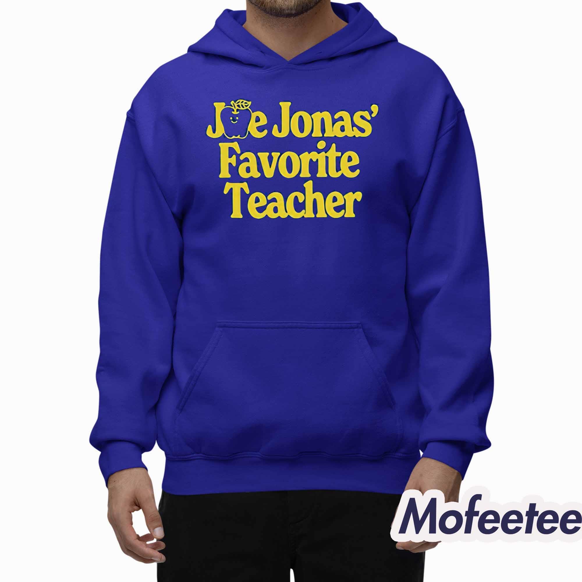 Joe Jonas Favorite Teacher Shirt Joe Jonas Favorite Teacher Shirt