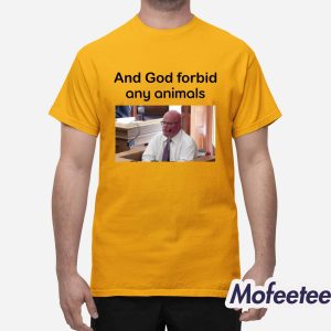 Brian Loughran And God Forbid Any Animals Shirt 1