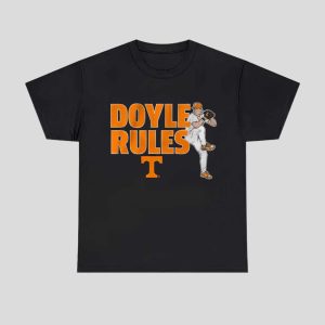 Tennessee Baseball Liam Doyle Rules Shirt 1