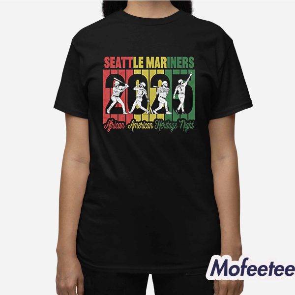 Mariners African American Heritage Night Shirt 2025 Giveaway