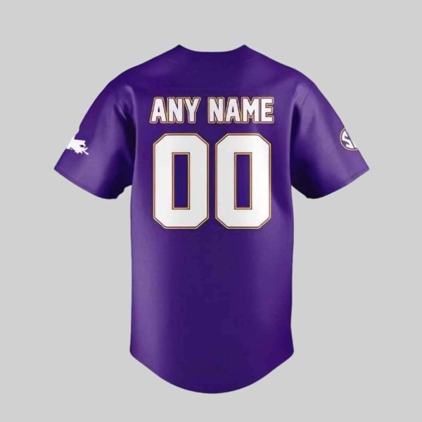 Men’s College World Series 2025 Tigers Baseball Jersey