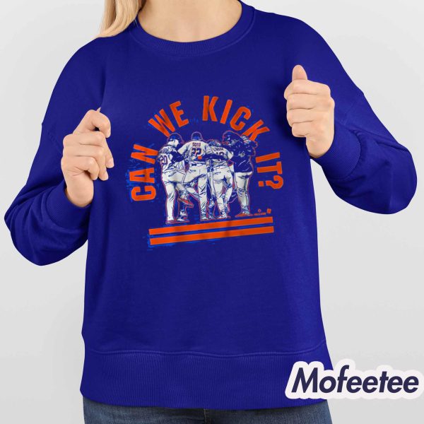 New York Baseball Can We Kick It Shirt