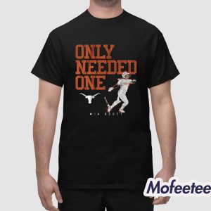Texas Softball Mia Scott Only Needed One Shirt 1