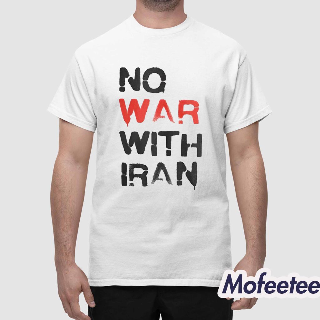 No War With Iran Shirt 1