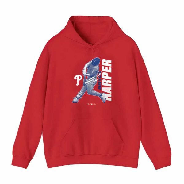 Philadelphia Bryce Harper Red Player Graphic Shirt