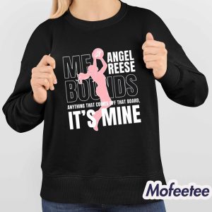 Angel Reese Mebounds Silhouette Shirt 4