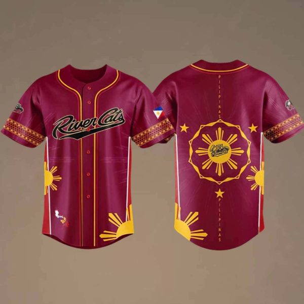 River Cats Filipino Heritage Night 2025 Jersey