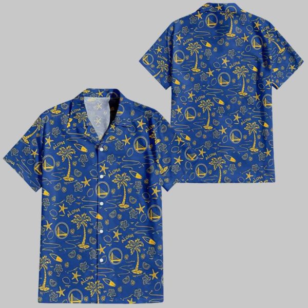 State Warriors Tropical Breeze Hawaiian Shirt