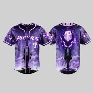 2025 Phillies Solo Leveling Jersey 1