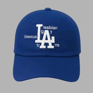 LA Dodgers Lesbian Gay Bisexual Trans Hat 1