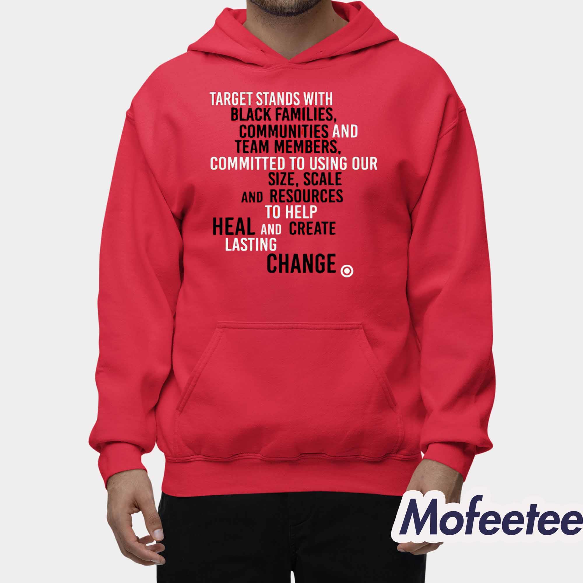 Target Stands With Black Families Communities And Team Members Shirt Target Stands With Black Families Communities And Team Members Shirt