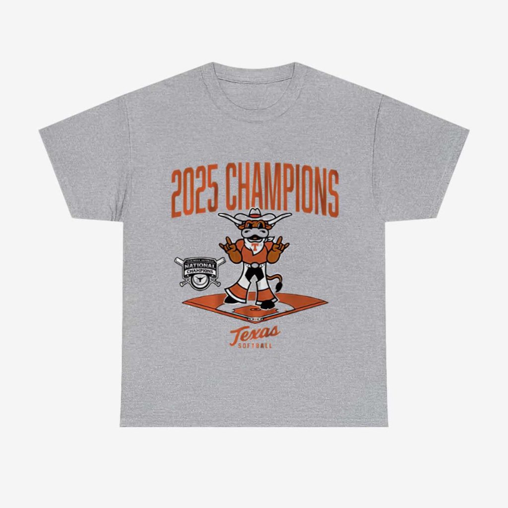 Texas Softball 2025 Champs Diamond Shirt 1 Texas Softball 2025 Champs Diamond Shirt 1