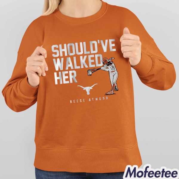 Texas Softball Reese Atwood Should’ve Walked Her Shirt