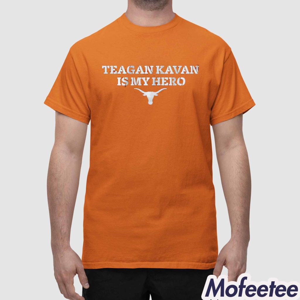 Texas Softball Teagan Kavan Is My Hero Shirt 1 Texas Softball Teagan Kavan Is My Hero Shirt 1