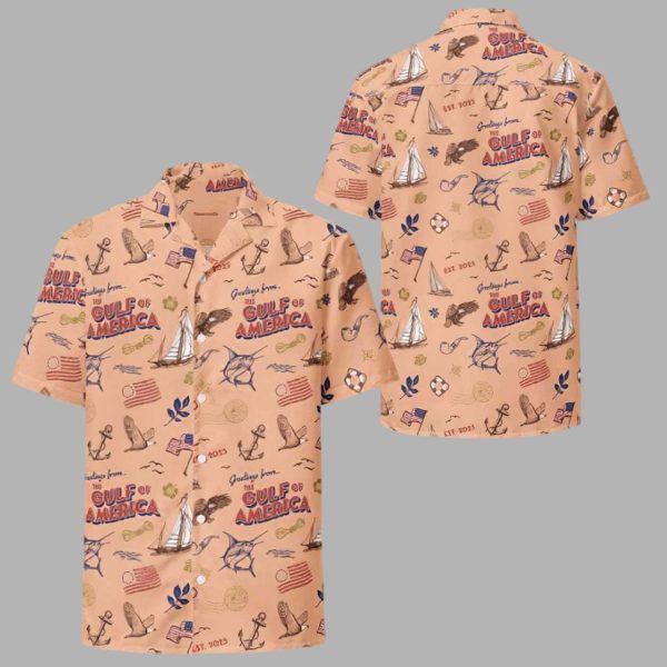 The Gulf Of America Hawaiian Shirt
