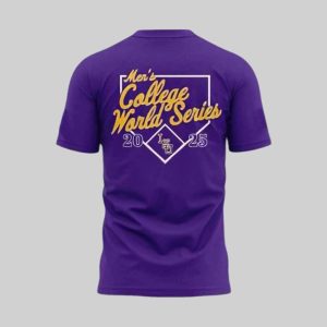 Tigers Baseball Here To Win 2025 Men's College World Series Final Bound Shirt 3