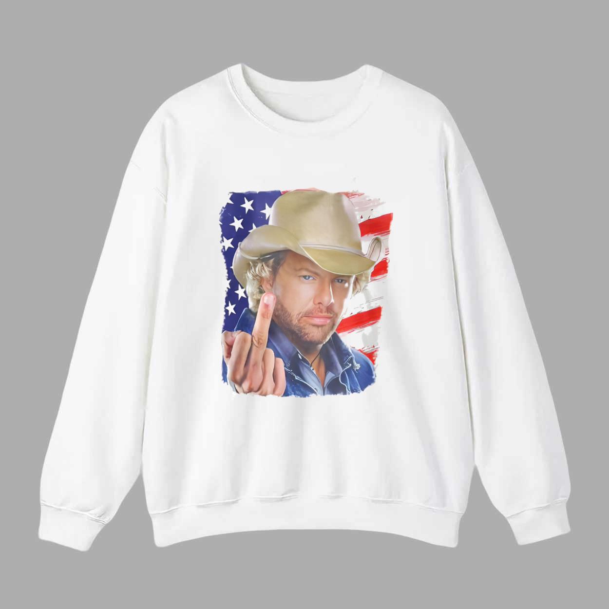Toby Keith Middle Finger Shirt Toby Keith Middle Finger Shirt