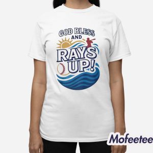 God Bless And Rays Up Shirt 3